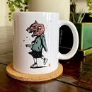 Windy Welly Girl Autumn Mug