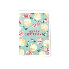 Seashells Merry Christmas Card Littles-cards-The Vault