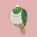 Premium Gold Kereru Enamel Pin