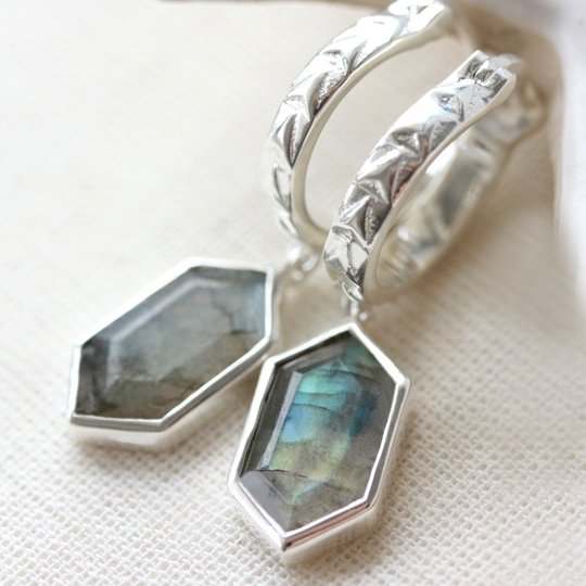 True North Earrings Silver