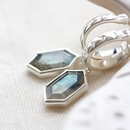 True North Earrings Silver
