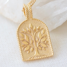 Grounded Necklace Gold Plate-jewellery-The Vault