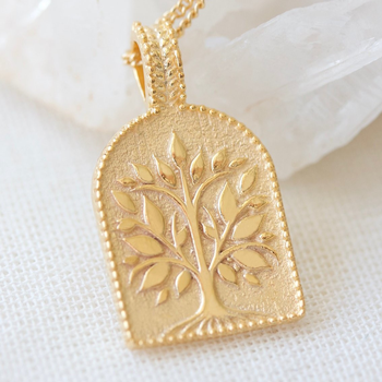 Grounded Necklace Gold Plate
