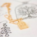 Grounded Necklace Gold Plate