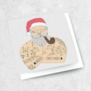 Tattoo Santa Card