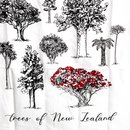 Tea Towel NZ Trees