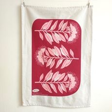 Pohutukawa Tea Towel-artists-and-brands-The Vault