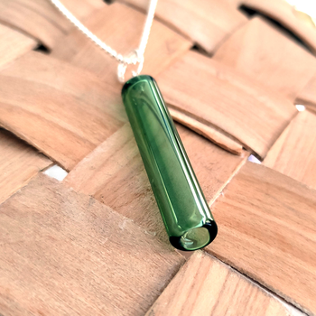 Tube Pendant Green