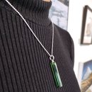 Tube Pendant Green