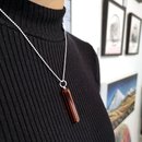 Tube Pendant Amber
