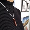 Tube Pendant Amber