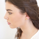 Mini Starfish Studs Gold Plate