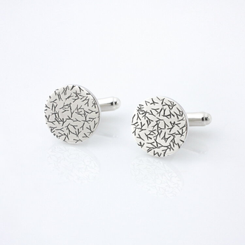 Walk About Cufflinks Silver