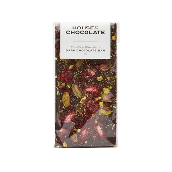 Pistachio Boysenberry Dark Chocolate Bar