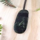 Pounamu Pendant Lashed Toki