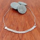 Weaving Necklace Silver