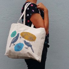 Kokako Tote Bag-artists-and-brands-The Vault