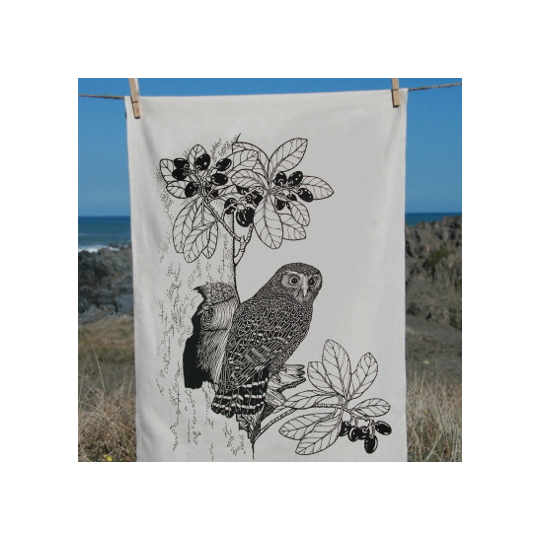 Tea Towel Ruru