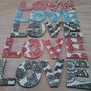 LOVE Ceramic Letter Set