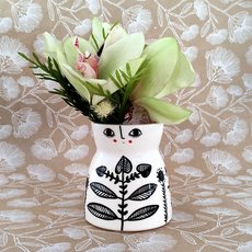 Doll Vase White Style 1-artists-and-brands-The Vault