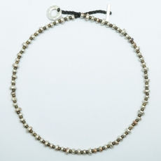 Pirepire Necklace Silver Brass-jewellery-The Vault