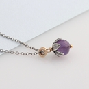 Blossom Drop Pendant Amethyst