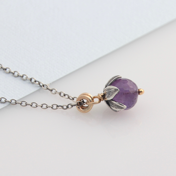 Blossom Drop Pendant Amethyst