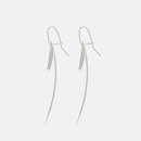 Kaitiaki French Hook Earrings Silver