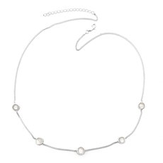 Mother of Pearl Kismet Necklace-jewellery-The Vault