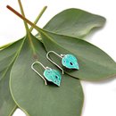 Small Kawakwa Dangles Earrings Enamel