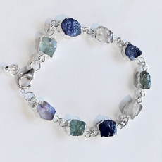 Gemstone Bracelet Silver-jewellery-The Vault