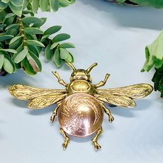 Honeybee Brooch One Cent-jewellery-The Vault