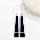 Piano Key Drop Earrings