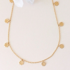 Goddess Necklace Gold Plate-jewellery-The Vault