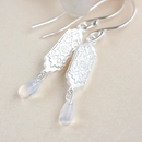 Desert Jewels Earrings Silver