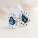 Arabian Nights Studs Silver