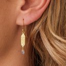 Desert Jewels Earrings Gold Plate