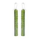 Glass Rata Vine Drop Earring Green