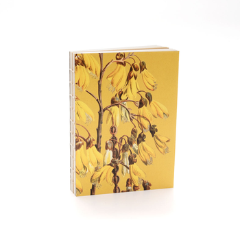 Vintage Botanical Kowhai Notebook