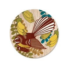 Screenprint Fantail Coaster Single-artists-and-brands-The Vault