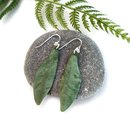 Pounamu Earrings Freeform