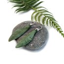 Pounamu Earrings Freeform