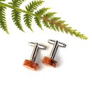 Recycled Yew Cufflinks