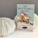 NZ Dotterel Enamel Pin