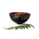 Pohutukawa Wooden Bowl Ebonized Exterior