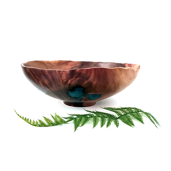 Pohutukawa Wooden Bowl Resin Inlay