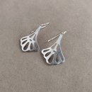 Art Deco Earrings Silver