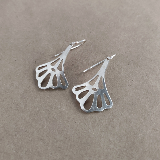 Art Deco Earrings Silver