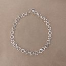 Silver Round Link Chain