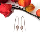 Falling Leaves Thread Earrings